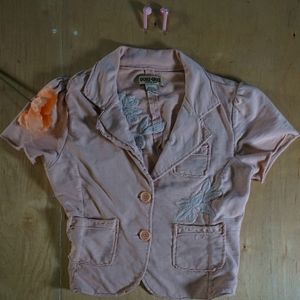 Doki Geki Short Embroidered Jacket